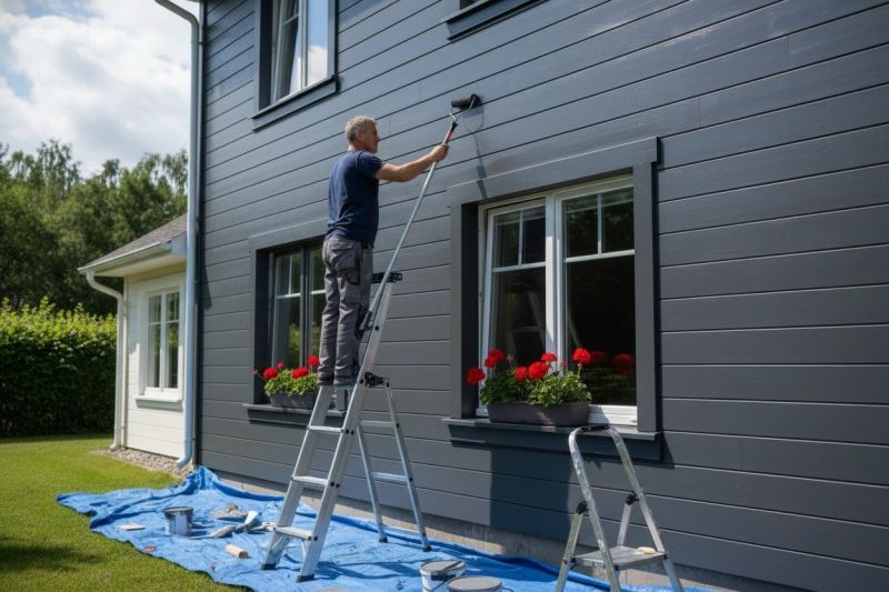 Exterior Cladding Painting